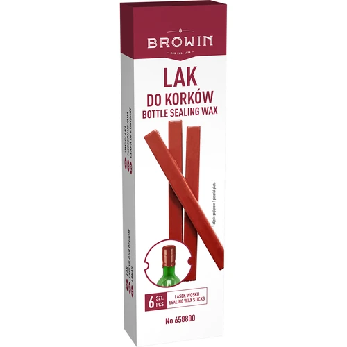 Cera de lacre para rolhas 0,3 kg/6 bastões - 4