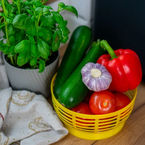 Cesto plástico para Dam 5 L, amarelo - 7