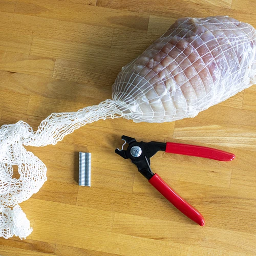 Clipadora para charcutaria + 60 clipes - 4