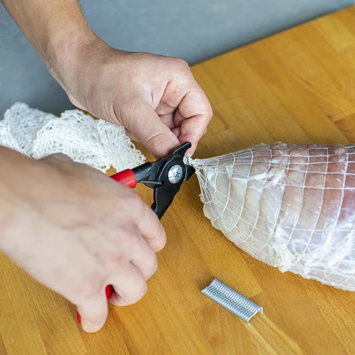 Clipadora para charcutaria + 60 clipes - 5