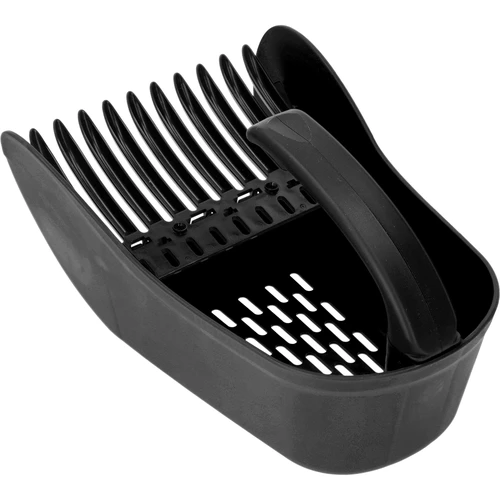 Colhedor de pequenos frutos de plástico, preto - 3