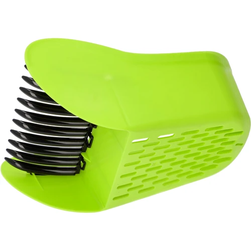 Colhedor de pequenos frutos, verde, em plástico - 4