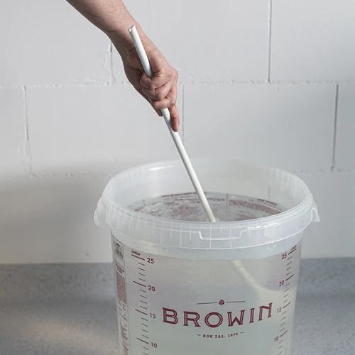 Colher plástica branca 70 cm - 2