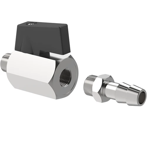 Coluna de filtração premium de aço inoxidável, com acessórios e carvão ativado incluídos - 5