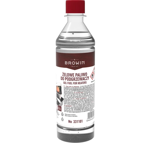 Combustível em gel para queimadores de fumador - 0,5 L