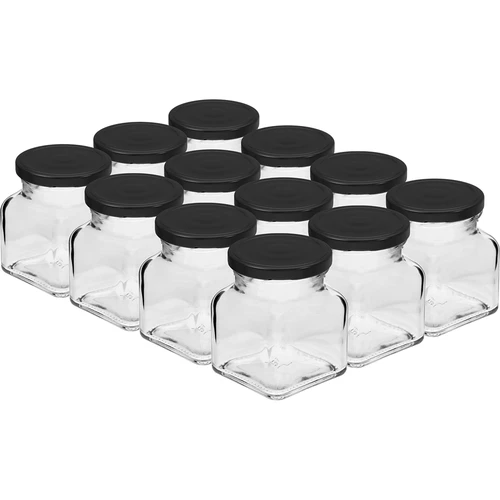 Conjunto com 12 frascos de 120 ml + 30 etiquetas para identificar especiarias - 2