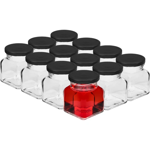 Conjunto com 12 frascos de 120 ml + 30 etiquetas para identificar especiarias - 3