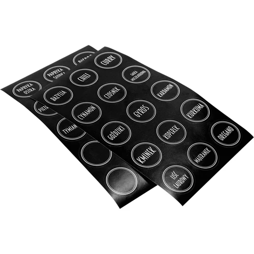 Conjunto com 12 frascos de 120 ml + 30 etiquetas para identificar especiarias - 6