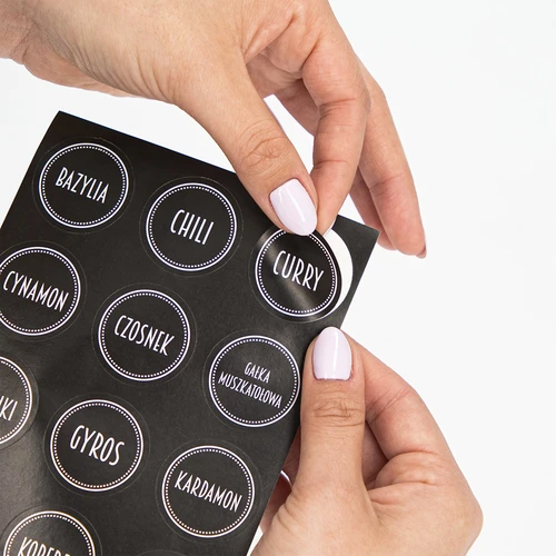 Conjunto com 12 frascos de 120 ml + 30 etiquetas para identificar especiarias - 11