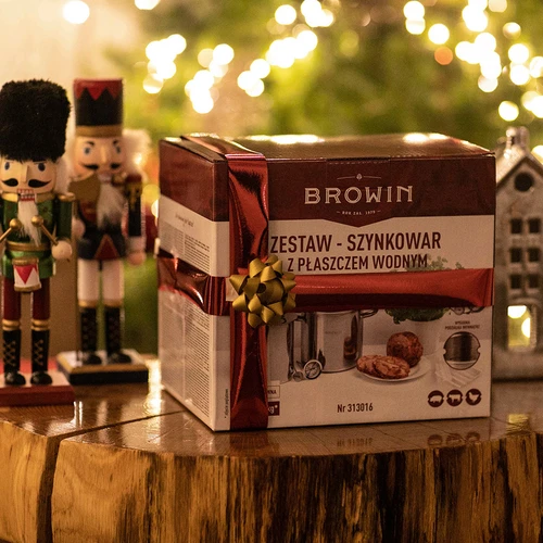 Conjunto com camisa de água - cozedor de fiambre 1,5 kg + panela - 29