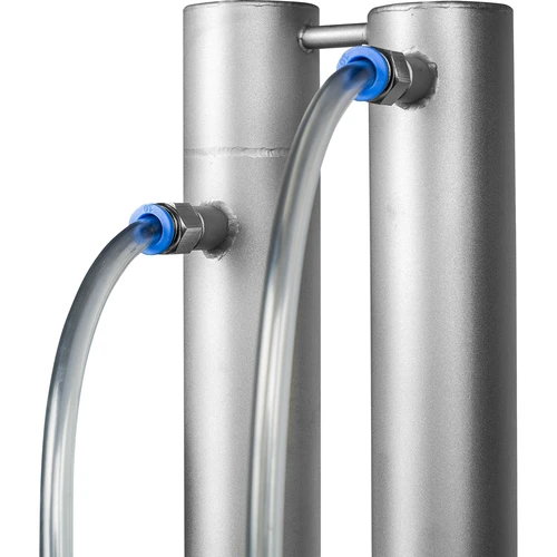 Conjunto: conector de encaixe rápido + válvula de esfera + espigão - 7