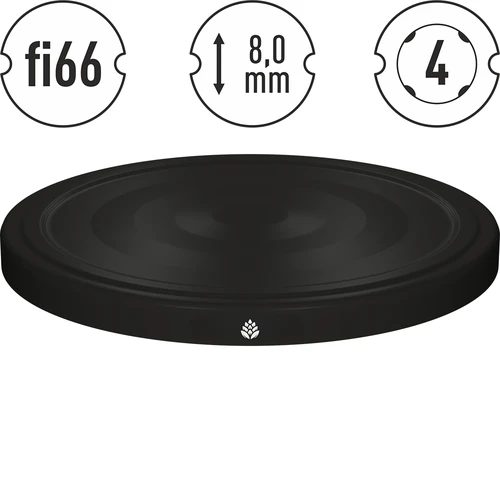 Conjunto de 6 frascos para crianças twist-off 212 ml com impressão e tampa fi 66/4 - 5