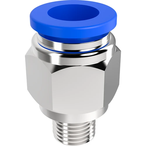 Conjunto de conector de encaixe + válvula de esfera + bico - 5