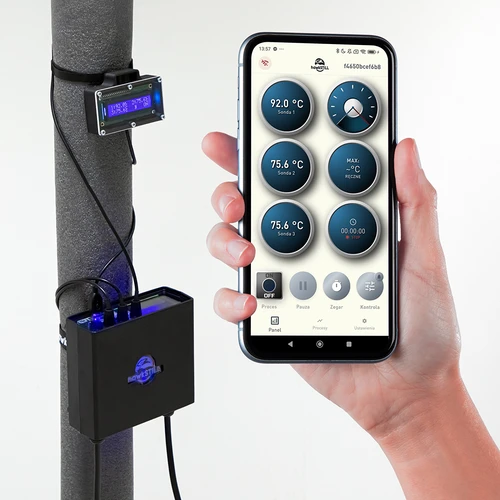 Conjunto de destilação hawkSTILL „Dedos Frios” 60 L + Sistema Wi‑Fi IQ com ecrã LCD - 3