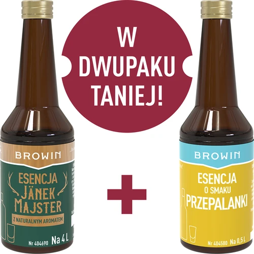 Conjunto de essências Jänek Majster 40 ml + Przepalanka 40 ml - 3