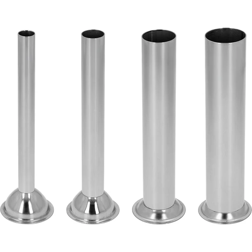 Conjunto de funis de aço inoxidável para enchidos verticais Browin de 3, 5, 7 L, 4 peças  - 1 