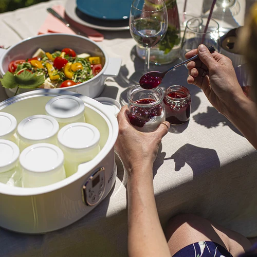 Conjunto de iogurteira e frascos para crianças - 20