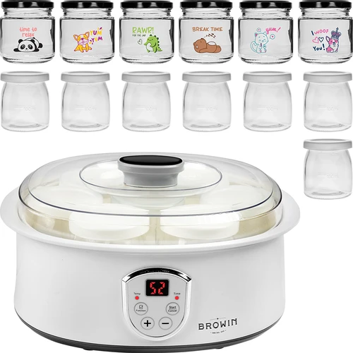 Conjunto de iogurteira e frascos para crianças - 2