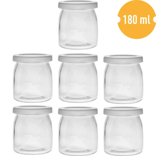 Conjunto de iogurteira e potes para crianças - 6