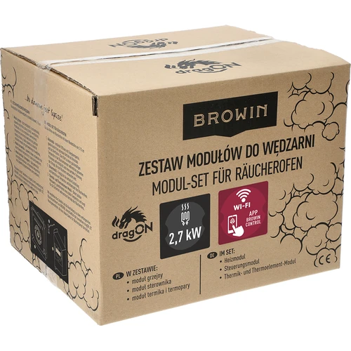 Conjunto de módulos com controlador Wi-Fi - dragON IQ 2,7 kW, para fumeiros de exterior - 11
