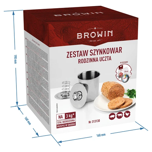 Conjunto de Prensa de Presunto - Festa em Família, 3 kg - 12