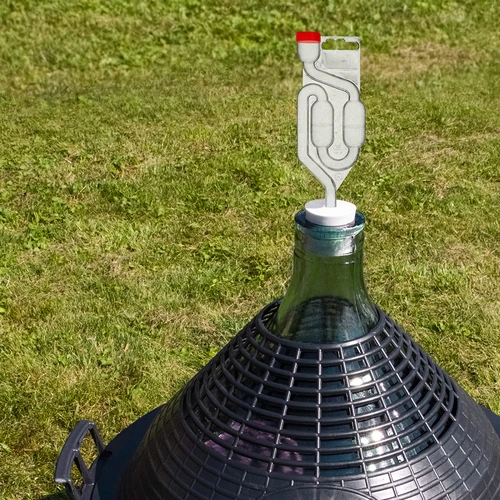 Conjunto de vinificação 15 L com balão de vidro - 13