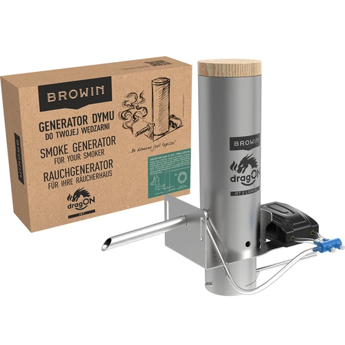 Conjunto dragON para câmara de fumagem - módulos IQ com Wi‑Fi e gerador de fumo JET 2 LONG com coletor de cinzas - 23