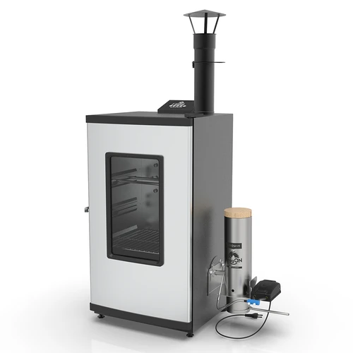 Conjunto dragON para câmara de fumagem - módulos IQ com Wi‑Fi e gerador de fumo JET 2 LONG com coletor de cinzas - 18