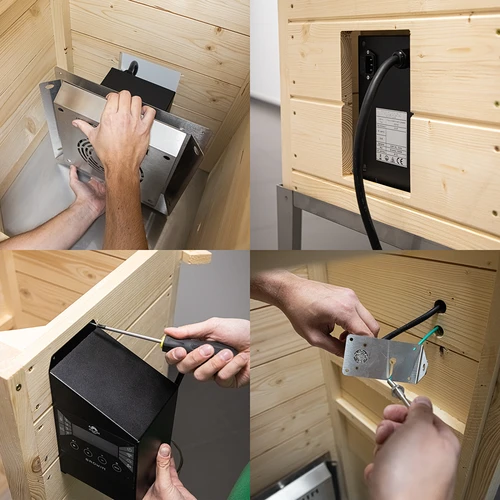 Conjunto dragON para câmara de fumagem - módulos IQ com Wi‑Fi e gerador de fumo JET 2 LONG com coletor de cinzas - 12