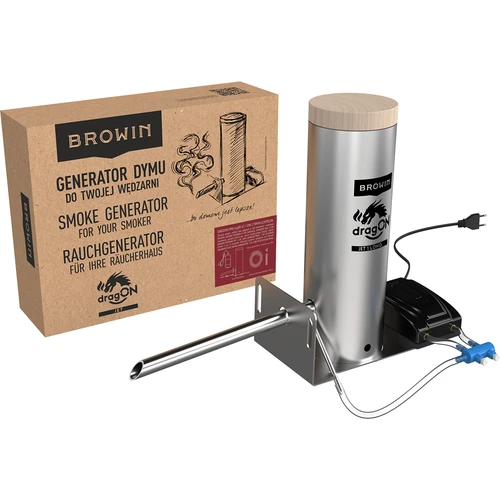 Conjunto dragON para defumadores - módulos IQ com Wi-Fi e gerador de fumaça JET 1 LONG - 21