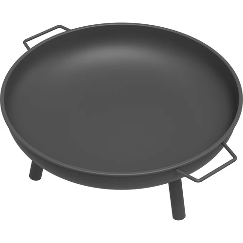 Conjunto fogueira diâmetro 58 cm e atiçador-suporte para caldeirão ou tampa de panela de ferro fundido - 4