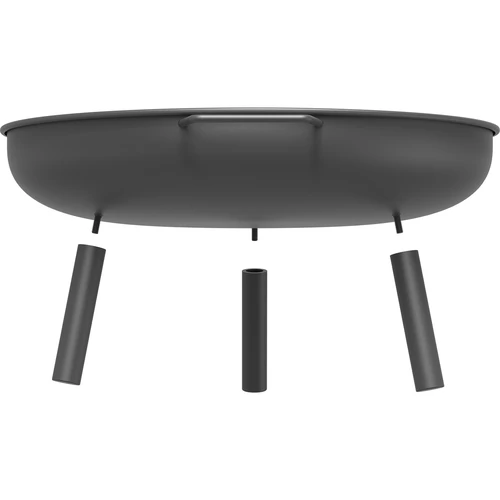 Conjunto fogueira diâmetro 58 cm e atiçador-suporte para caldeirão ou tampa de panela de ferro fundido - 5