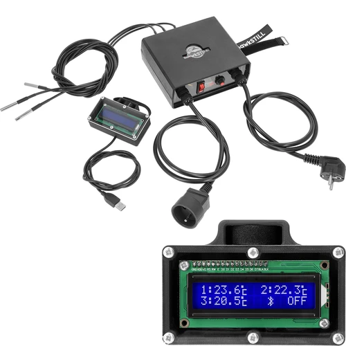 Conjunto hawkSTILL Wi-Fi IQ – termómetro de destilação com Wi-Fi e ecrã - 2