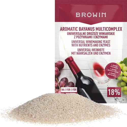 Conjunto inicial Aromatic Bayanus Multicomplex para vinho, 40 g - 3