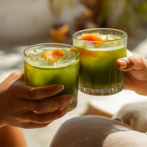 Conjunto para festa - Vypito Matcha e damasco - 12