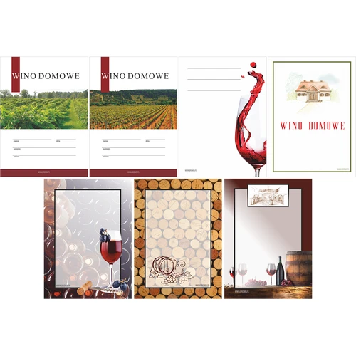 Conjunto: rolhas + rótulos + cápsulas - 20 un. - 4