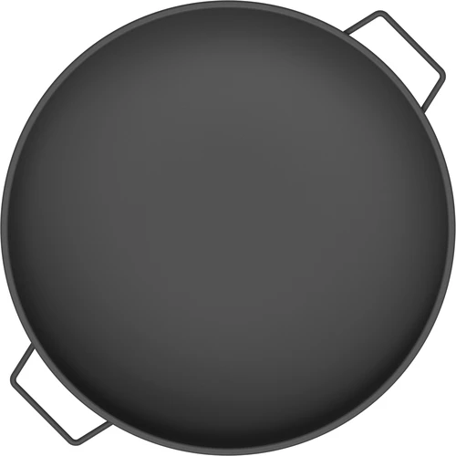 Conjunto taça de fogo Ø 58 cm e atiçador-levantador para caldeirão ou tampa de panela de ferro fundido - 3