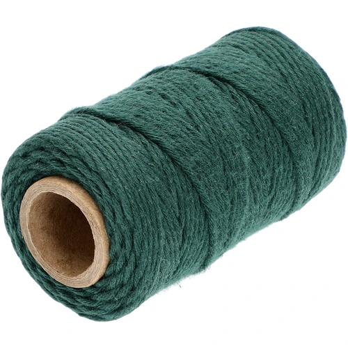 Cordão de algodão verde 2 mm/55 m/100 g - 2