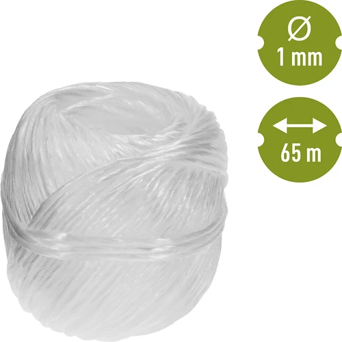 Cordel de polipropileno 1 mm/65 m/50 g - 4