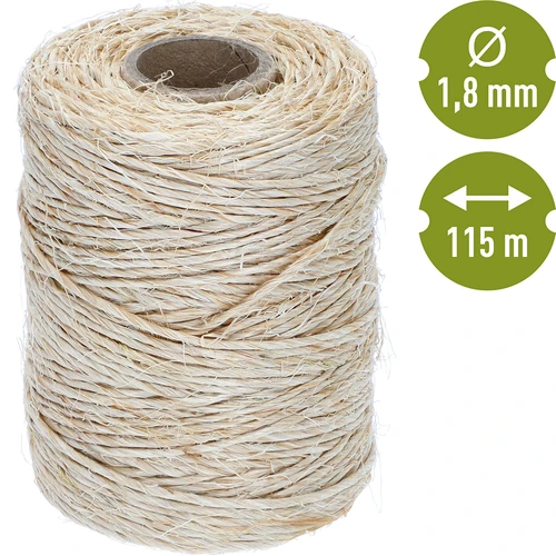 Cordel de sisal 1,8 mm/115 m/250 g - 4