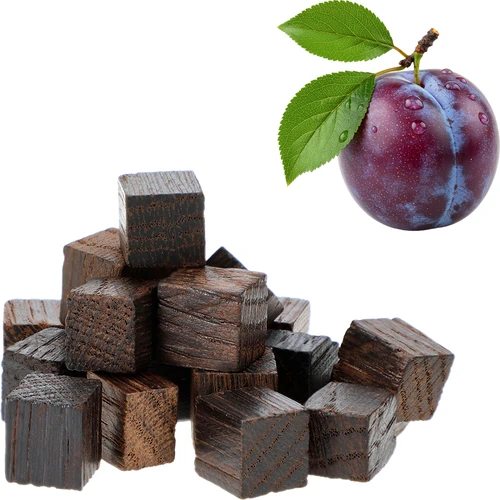 Cubos de carvalho francês, fortemente tostados, aromatizados – Ameixa, 20 g - 3