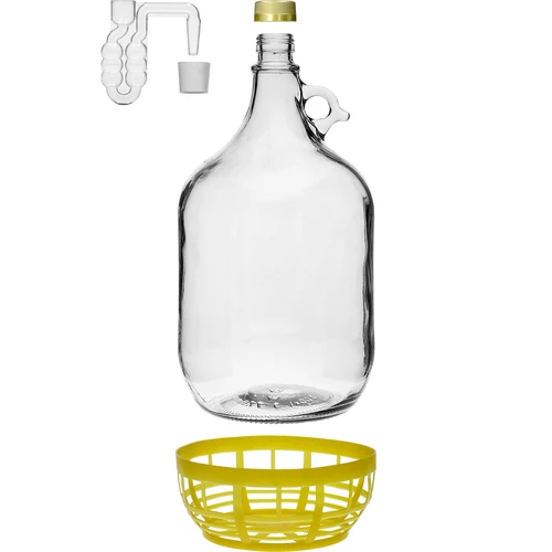 Dama 5L com rolha, tubo horizontal e tampa - 3