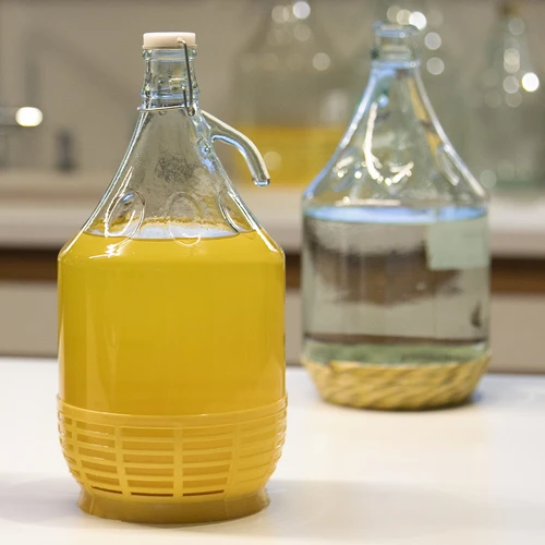 Dama Gąsior 5 L - cesto de plástico, fecho de arame - 4