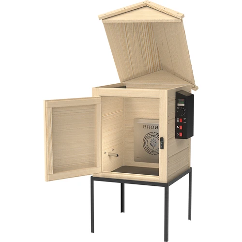 Defumador 115 L dragON Wood 60E de madeira, com módulo de aquecimento elétrico e controlador - 5