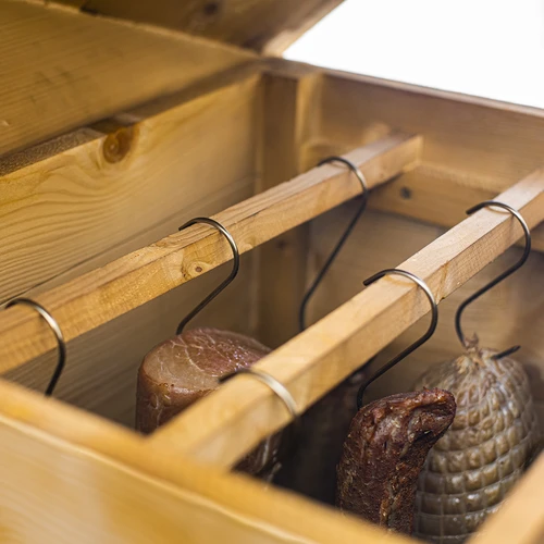 Defumador com Wi-Fi, 200 L - dragON WOOD 100IQ com módulo de aquecimento elétrico e controlador - 17
