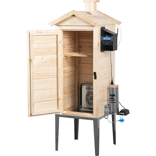 Defumador com Wi-Fi, 200 L - dragON WOOD 100IQ com módulo de aquecimento elétrico e controlador - 2