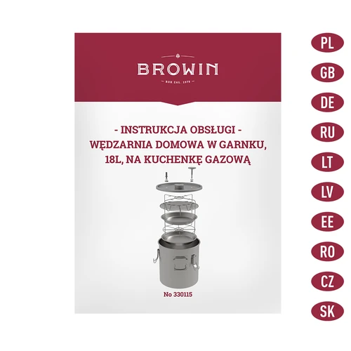 Defumador doméstico 5 kg - 11