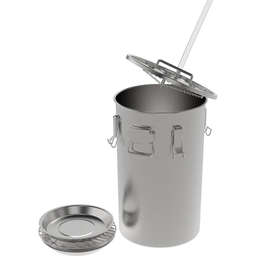 Defumador doméstico em panela, 35 L, para fogão a gás - 3