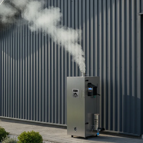 Defumador dragON de aço 220 L, IQ – com controlador Wi‑Fi - 16