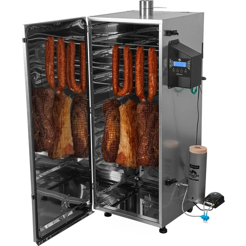 Defumador dragON de aço 220 L, IQ – com controlador Wi‑Fi - 4